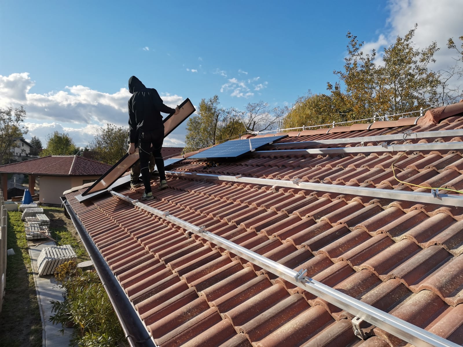 Inštalácia fotovoltaickej elektrárne, Záhorská Bystrica