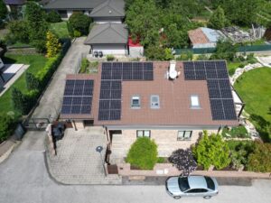 Inštalácia fotovoltickej elektrárne s výkonom 10,58 kWp, Pezinok