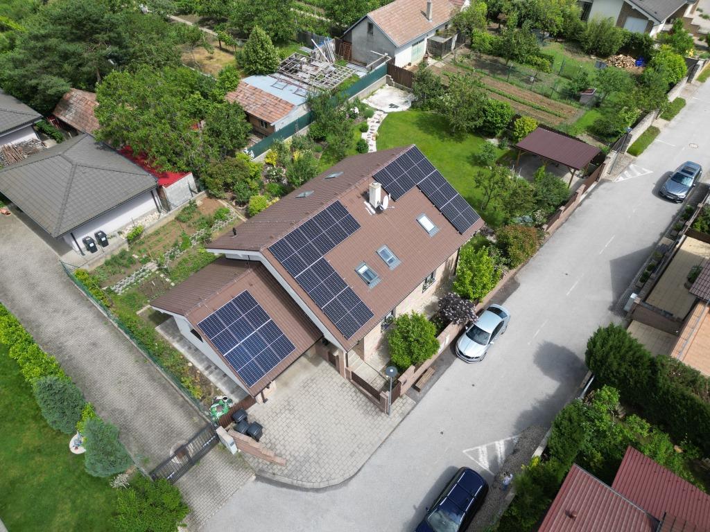 Inštalácia fotovoltickej elektrárne s výkonom 10,58 kWp, Pezinok