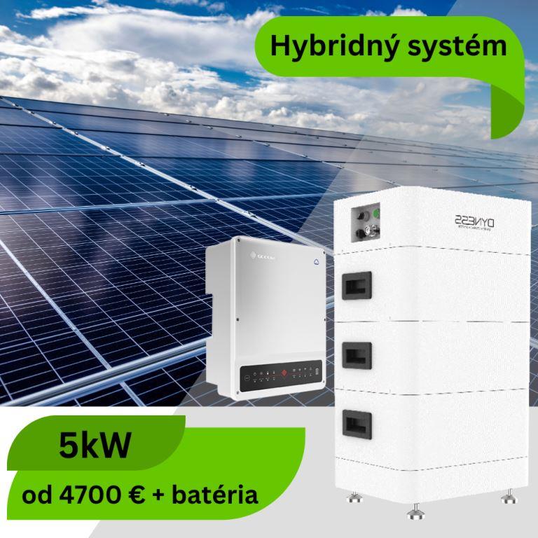 Cena hybridnej fotovoltaickej elektrárne | EmotionBuildings