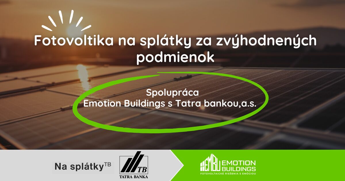 Fotovoltika na splátky | EmotionBuildings